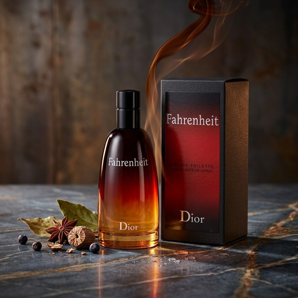 Dior Fahrenheit Eau De Toilette Splash for Men 100ML 3.4 FL.OZ.