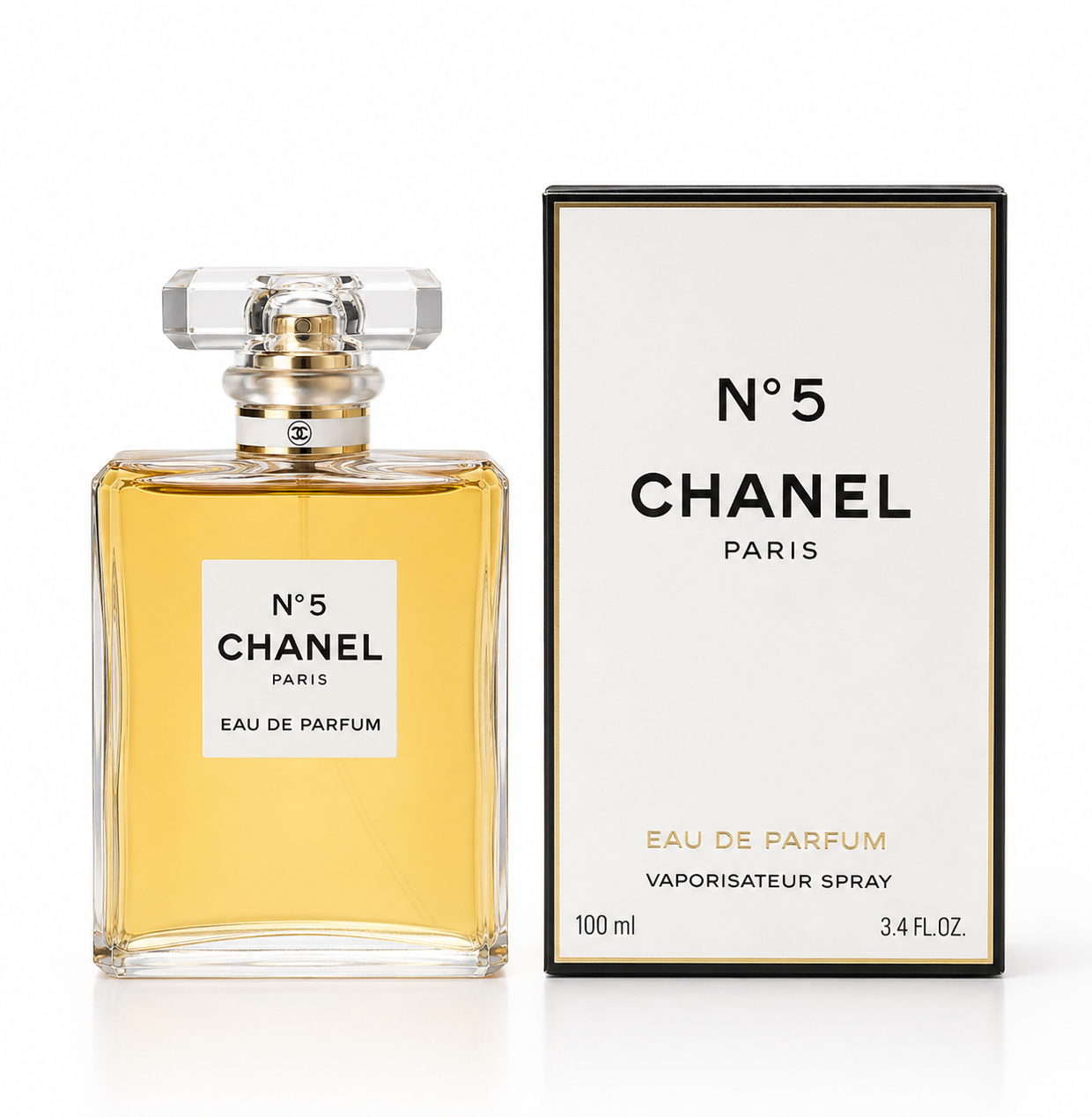 CHANEL N°5 Women's Eau de Parfum 3.4 oz / 100 ml brand New sealed with box