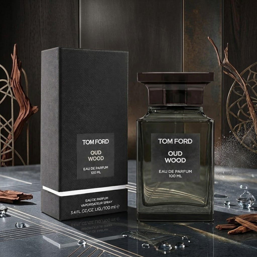 Tom Ford Oud Wood Eau de Parfum 3.4 oz / 100ml Unisex Luxury Fragrance – New
