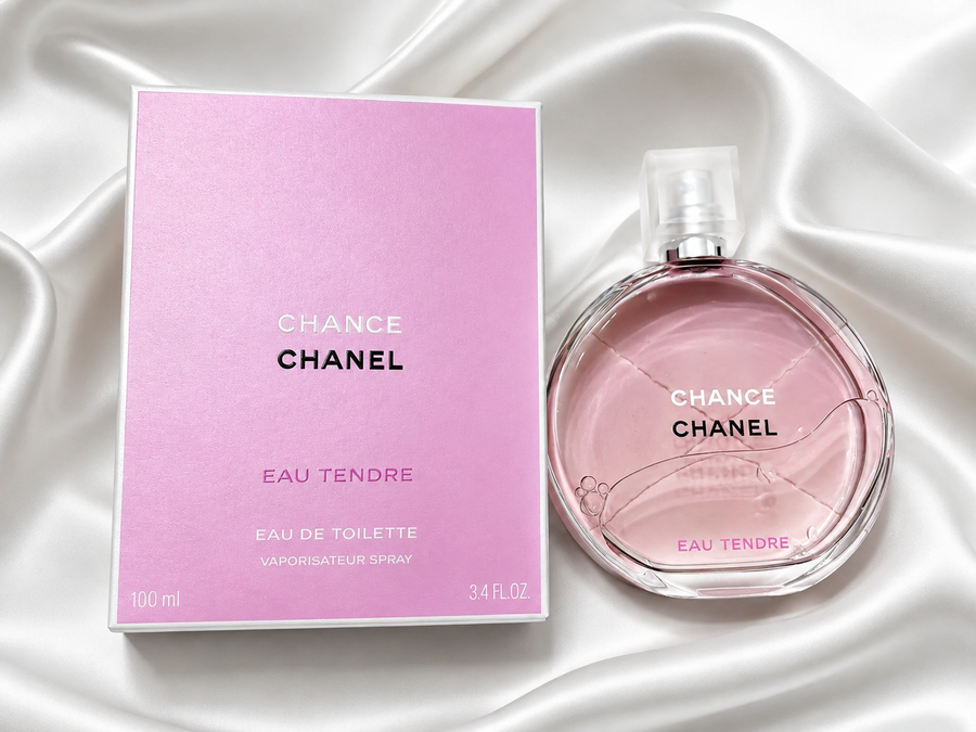 CHANEL CHANCE EAU TENDRE Eau de Toilette Spray 3.4 oz / 100 ml – new In box