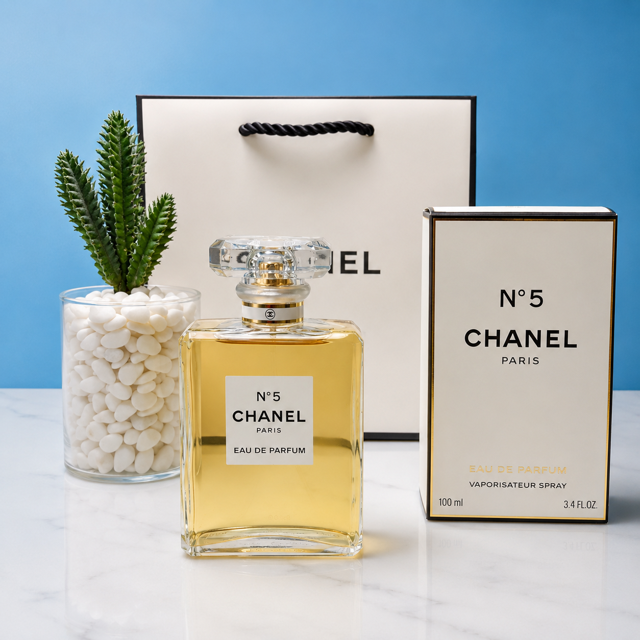 CHANEL N°5 Women's Eau de Parfum 3.4 oz / 100 ml brand New sealed with box