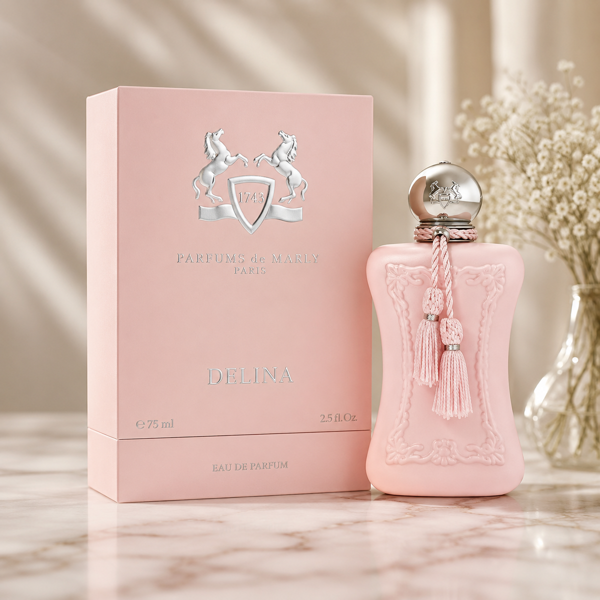 Parfums de Marly Delina Eau de Parfum 2.5 oz / 75ml for Women – Luxury Fragrance