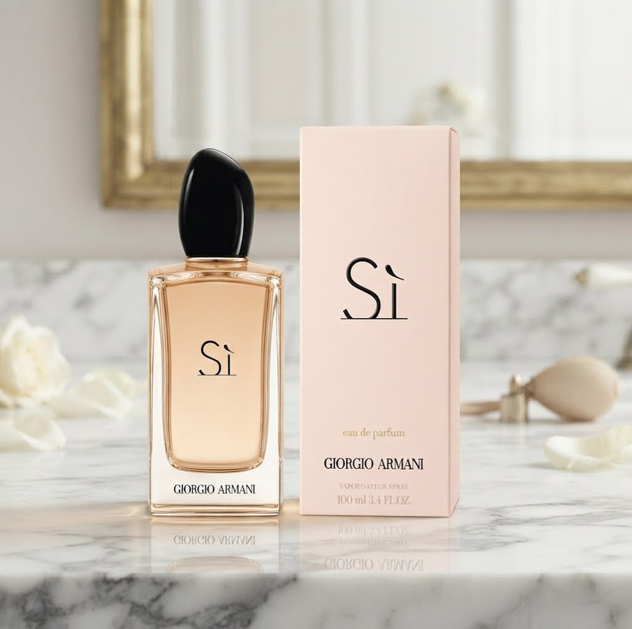 Giorgio Armani Sì Eau de Parfum 3.4 oz / 100ml for Women – New in Box