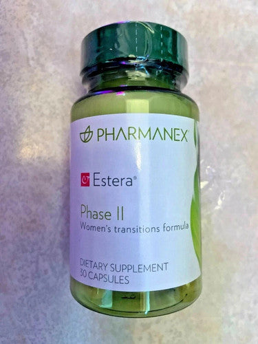 Nu Skin Pharmanex Estera Phase II Women’s Transitions Formula 30 Capsules – Exp 07/2027